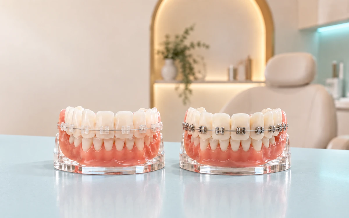 Ceramic Braces vs Metal Braces: Which Should You Choose? – WhiteLine Dental Clinic Al Rigga