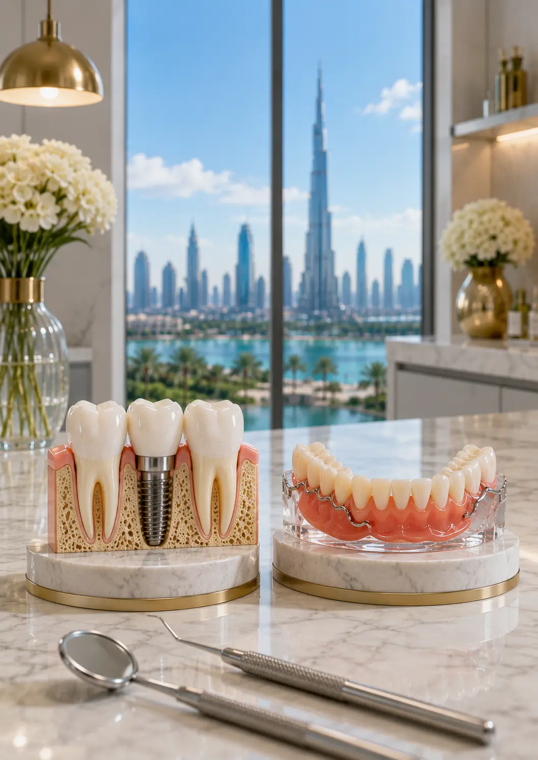Dental Implants vs Dentures: Which Is Better for Missing Teeth? – WhiteLine Dental Clinic Al Rigga