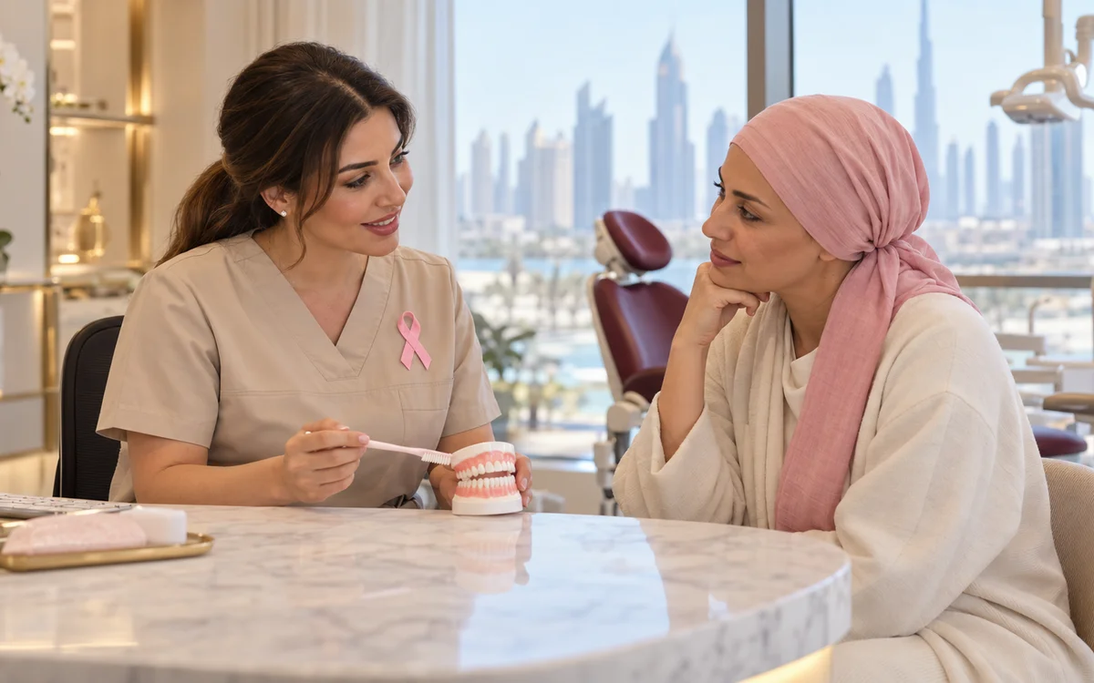 How Breast Cancer Treatment Can Affect Your Oral Health – WhiteLine Dental Clinic Al Rigga