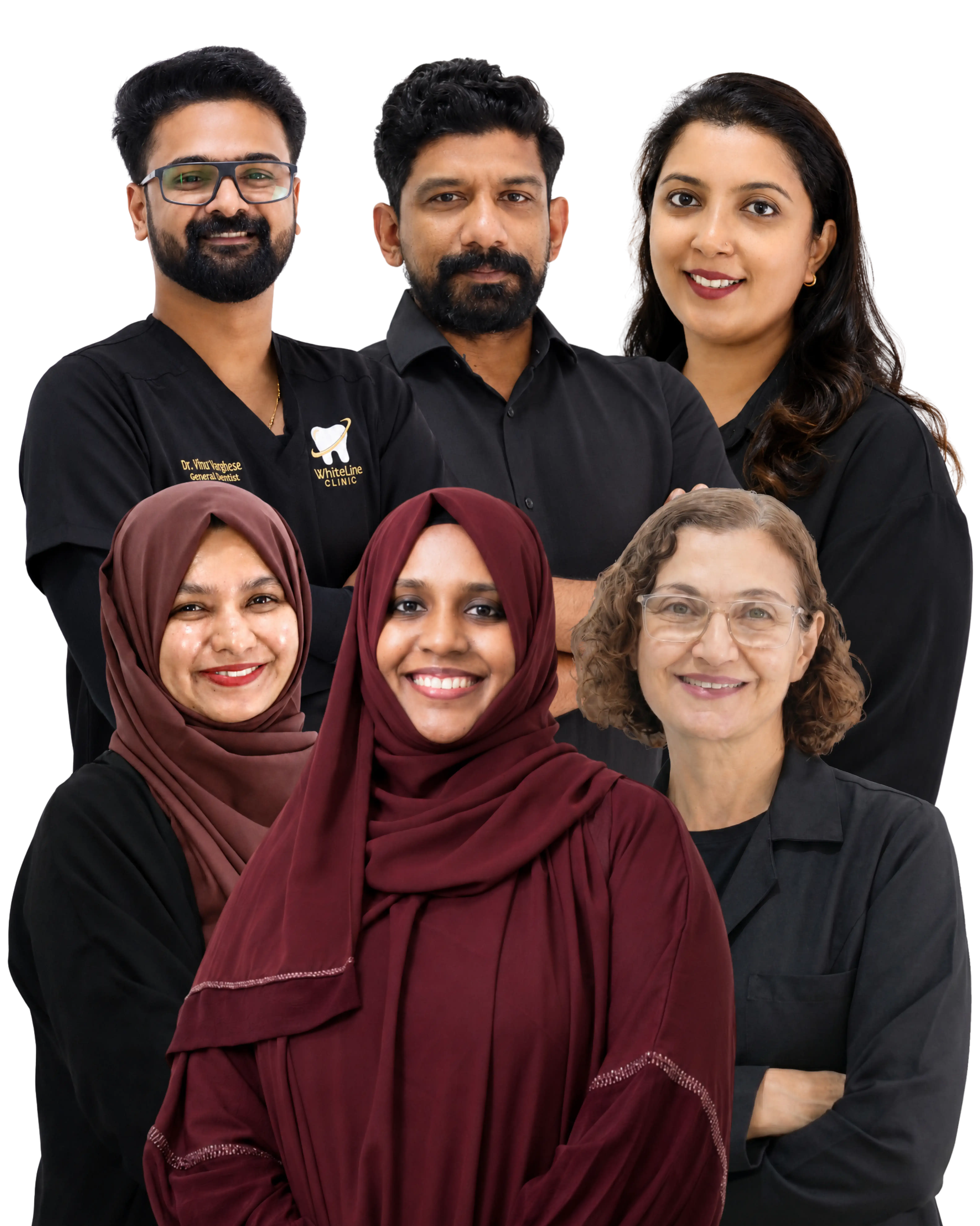 WhiteLine Dental Clinic Al Rigga team – dentists in Deira Dubai
