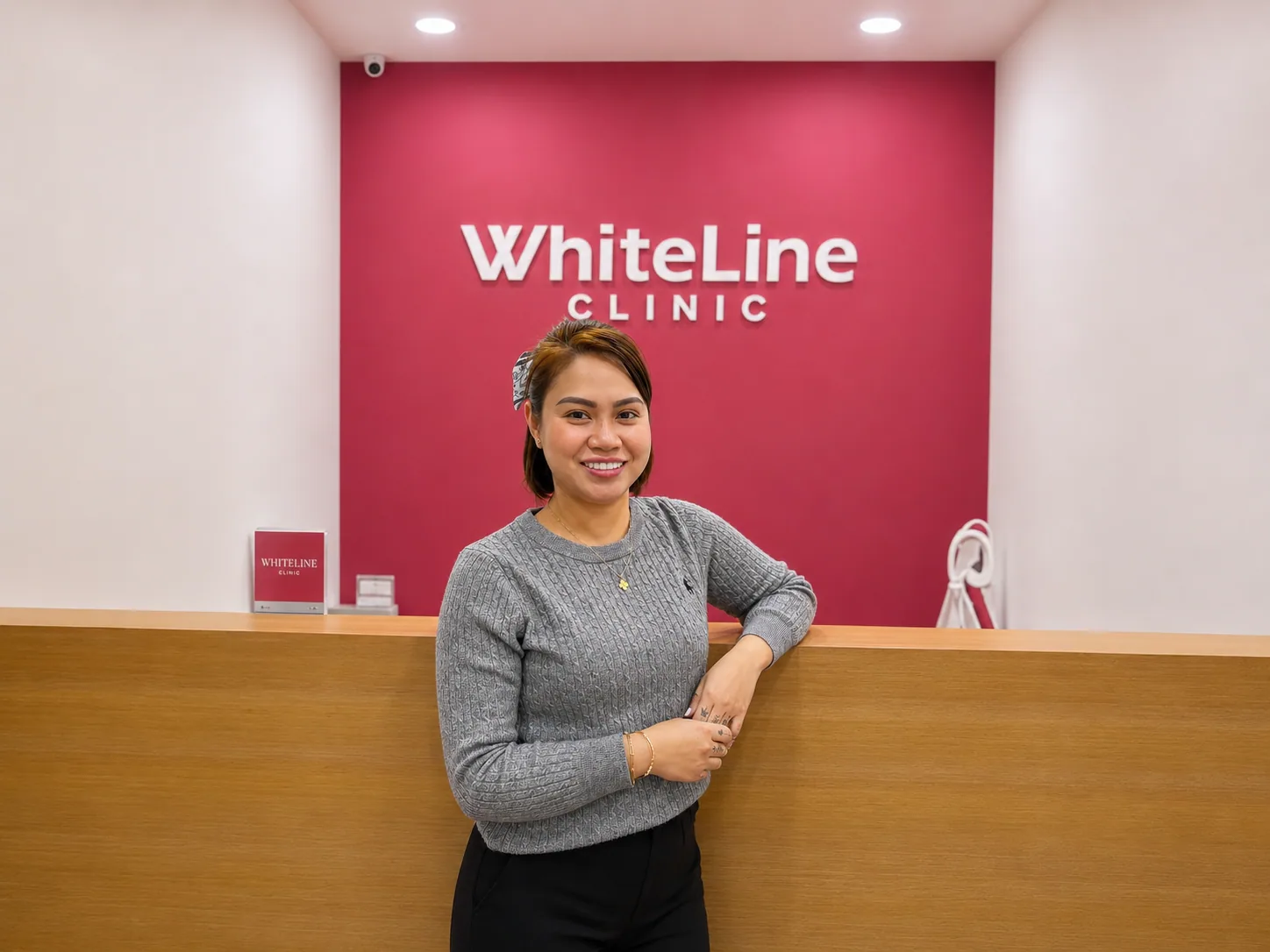Patient smile transformation at WhiteLine Dental Clinic Al Rigga, Deira Dubai