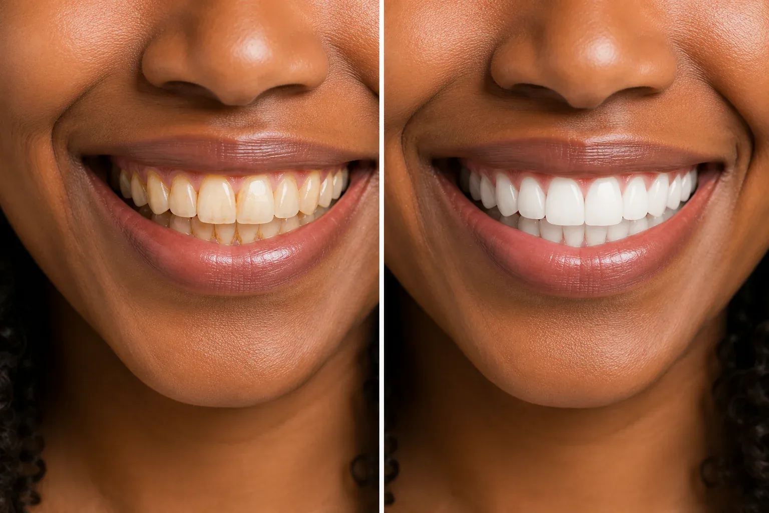 After professional teeth cleaning – WhiteLine Dental Clinic Al Rigga