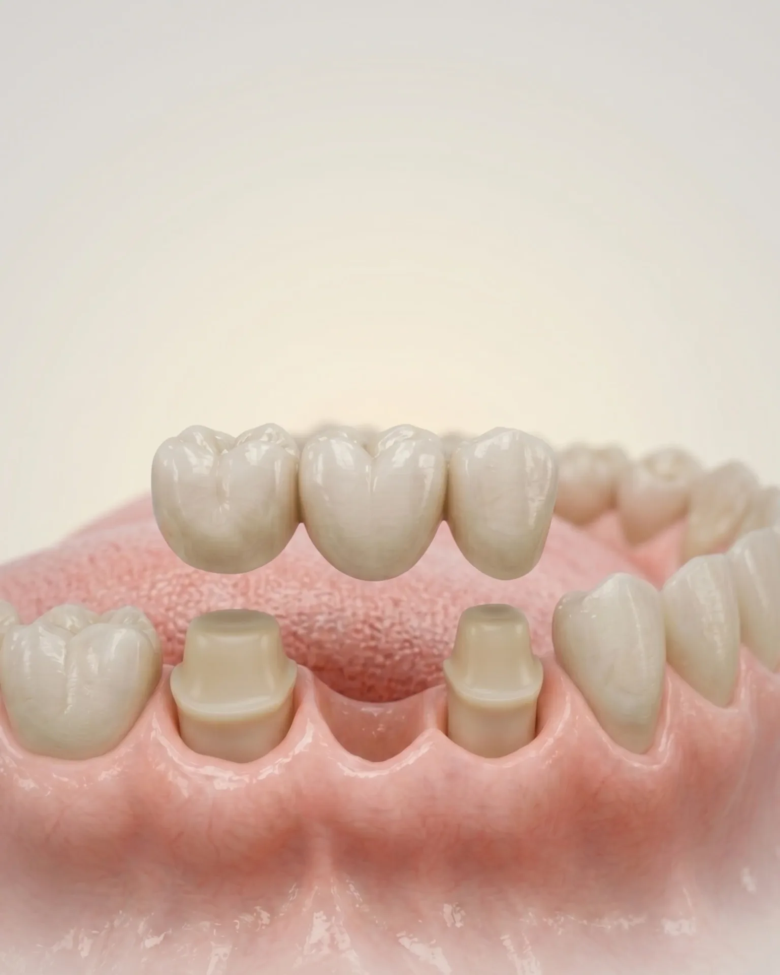 Dental Bridge treatment at WhiteLine Dental Clinic Al Rigga
