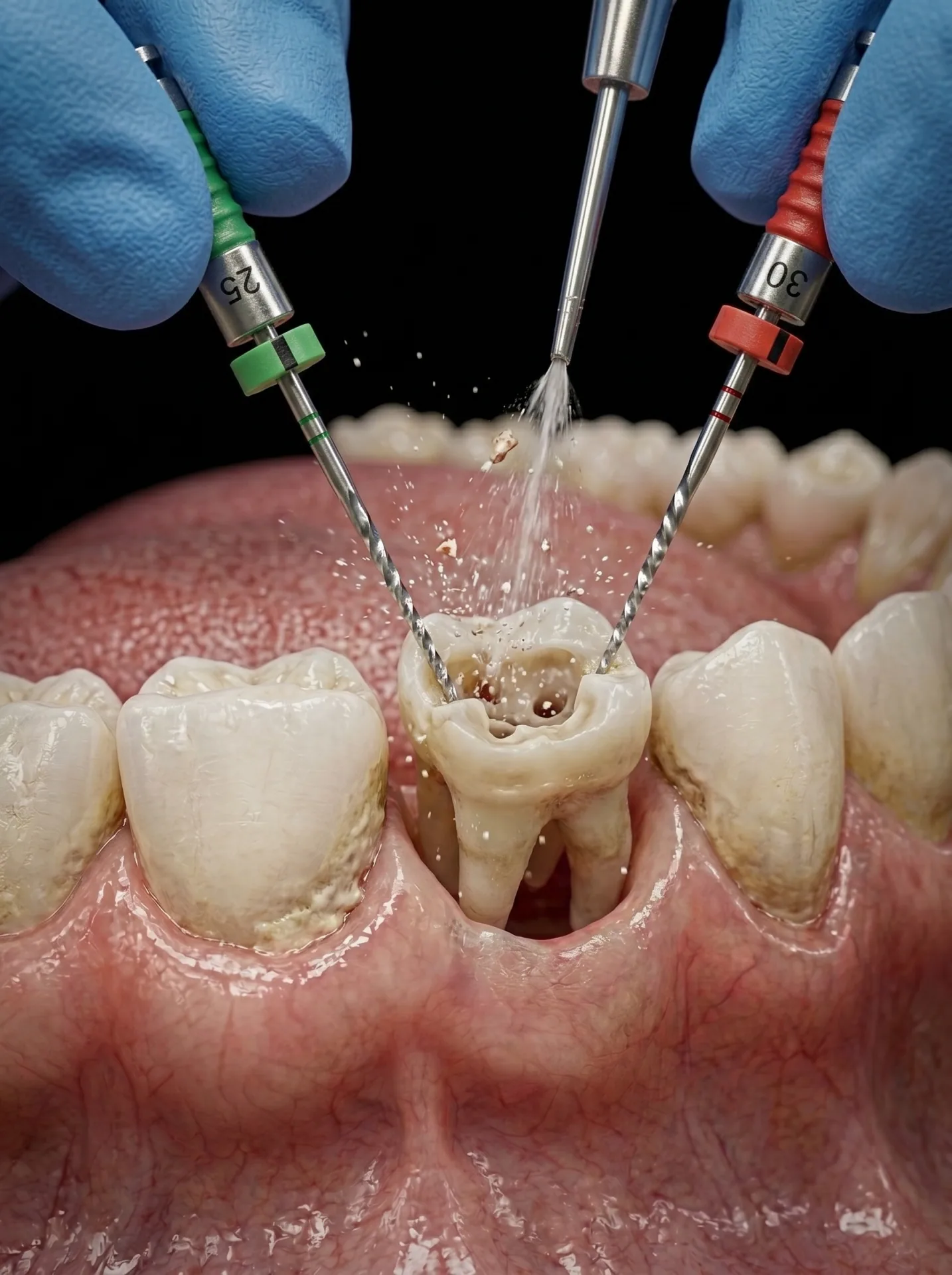 Root Canal treatment at WhiteLine Dental Clinic Al Rigga